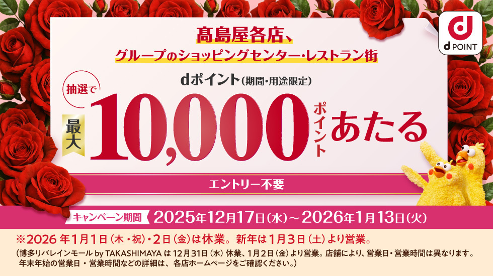 ｄポイントキャンペーン（1217-0113）