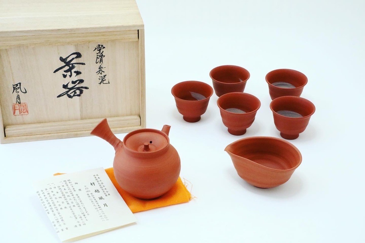 常滑焼 村越風月 茶器揃 | ショップニュース一覧 | 日本橋高島屋